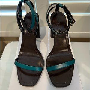 St. Laurent 36.5 Strappy leather